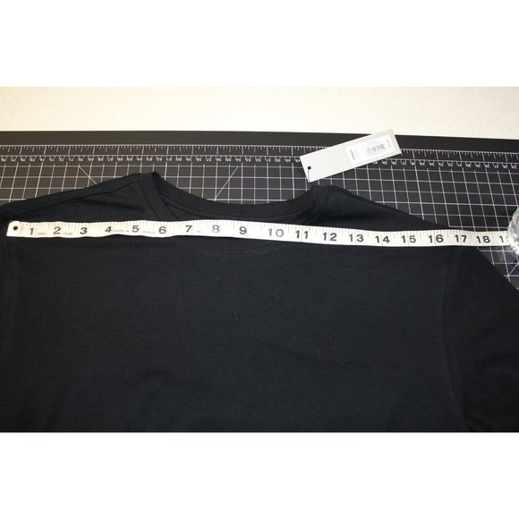 Apt 9 /T- Shirt/ (Size M)/Black /(96% Cotton & 4% Spandex) - Picture 8 of 12